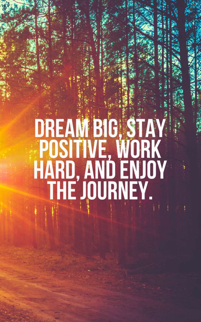 enjoy the journey motivation