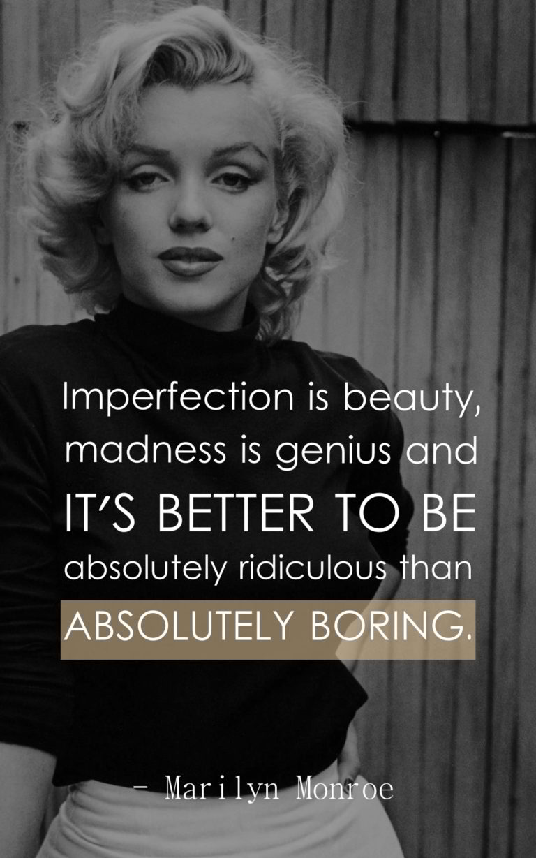 Marilyn Monroe Quotes About Life 60 Inspirational Marilyn Monroe Quotes