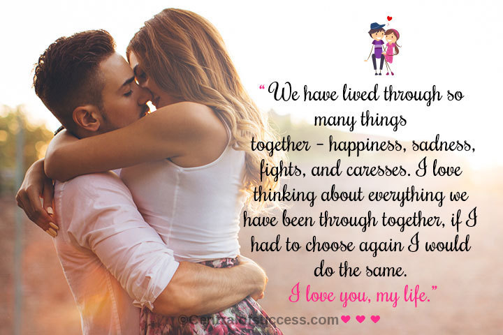 90+ Romantic Love Messages For Wife.