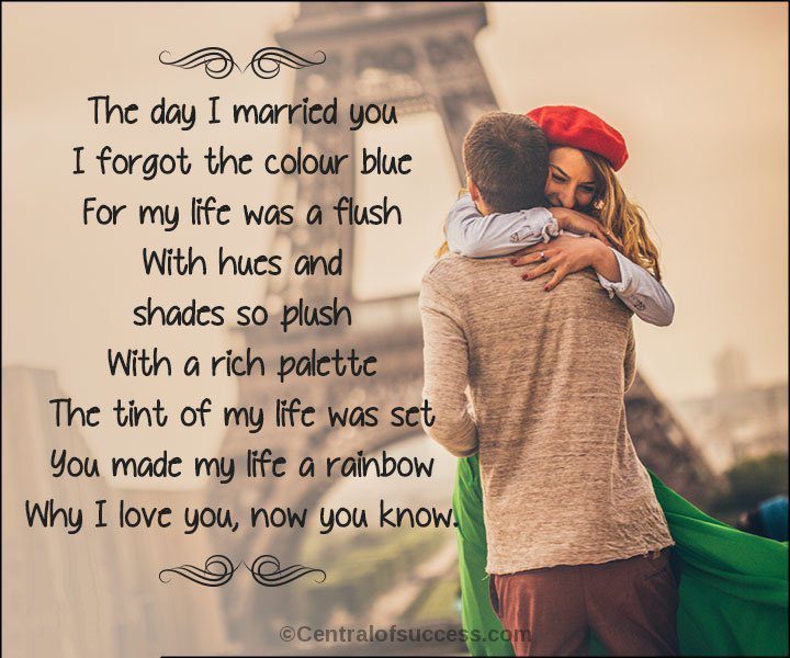 Husband and wife poems