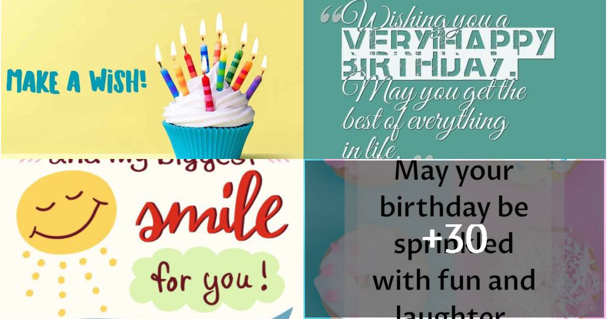 30+ Happy Birthday Quotes