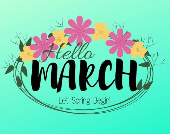 Welcome March Wallpaper For Whatsapp