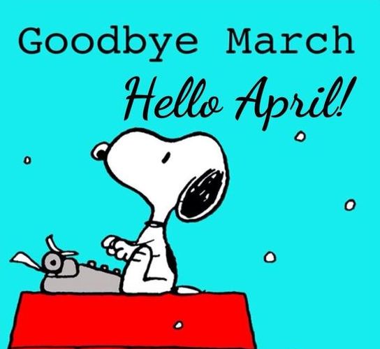 April Snoopy Picture Quotes