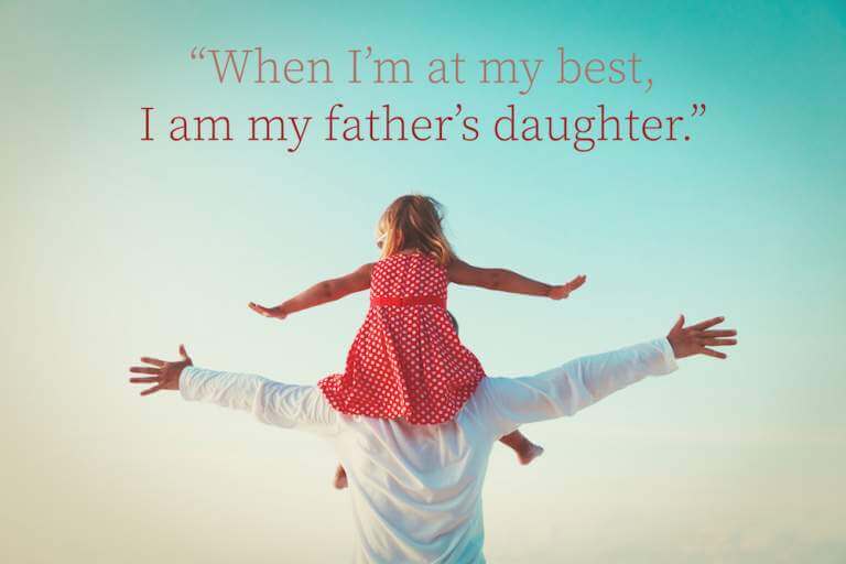 funny father and daughter quotes