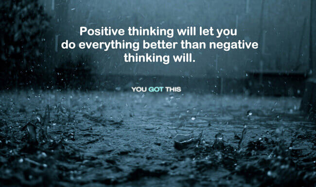 Awesome positive thinking quotes with images