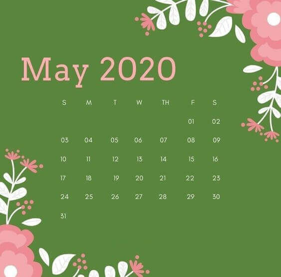May Calendar Photos