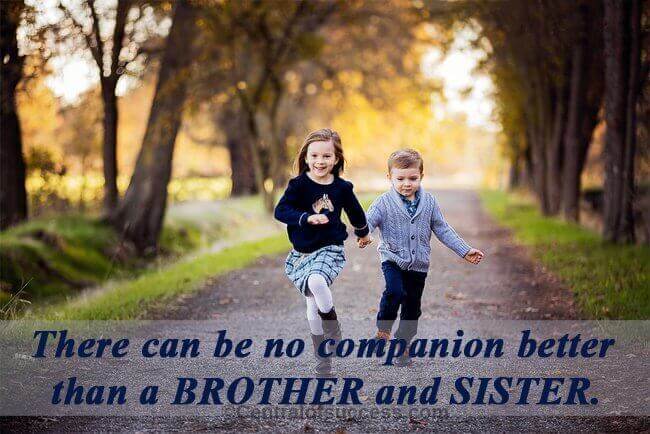 Brother and Sister Quotes – Siblings Sayings With Images