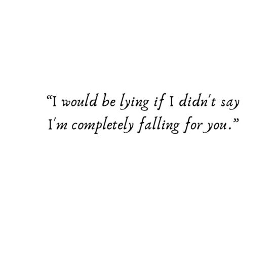 60+ I’m Falling For You Quotes for Your Love