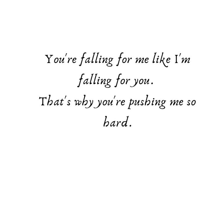 60+ I’m Falling For You Quotes for Your Love