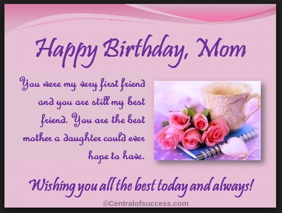 90 Happy Birthday Mom Quotes Wishes With Images
