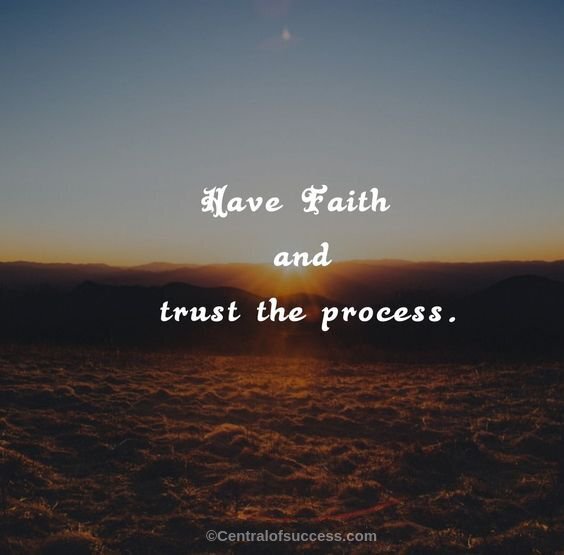 Download Trust The Process Small Quotes Wallpaper