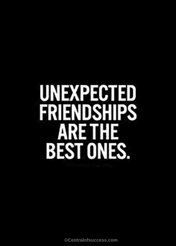 60+ UNEXPECTED FRIENDSHIPS QUOTES FOR YOUR BEST ONE
