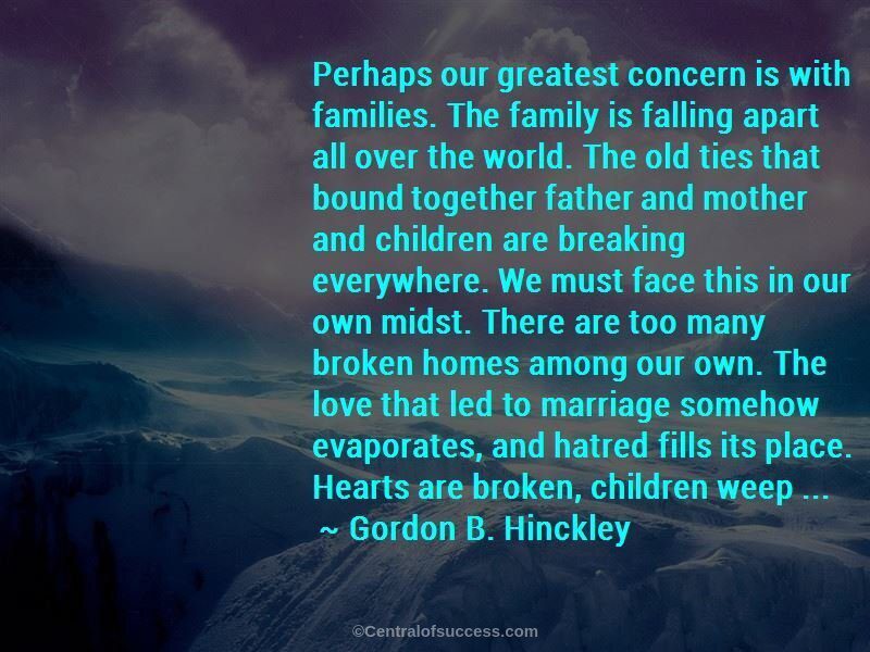 reflective essay about broken family