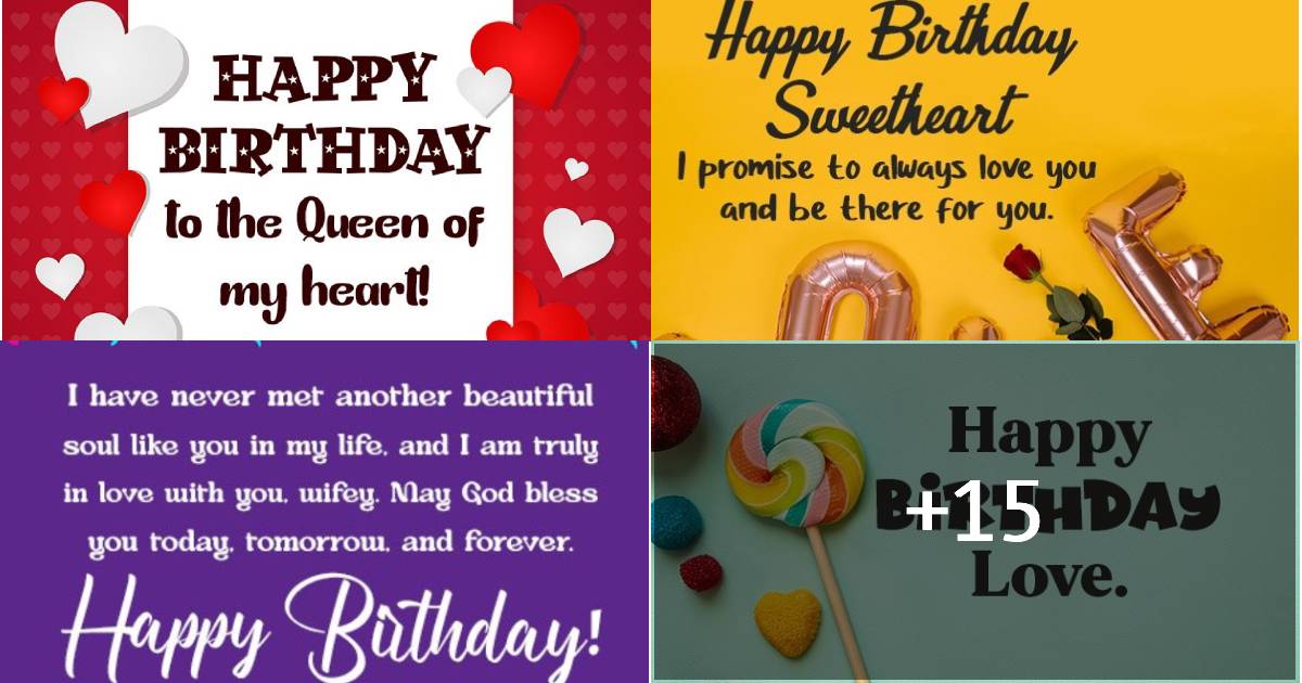 15+ Romantic Birthday Wishes For Love